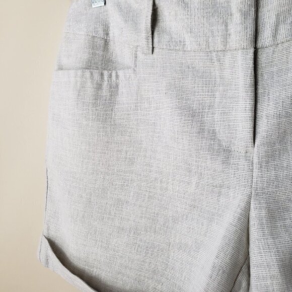 APT 9 Cuffed Metallic Hot Summer Shorts - Picture 5 of 6